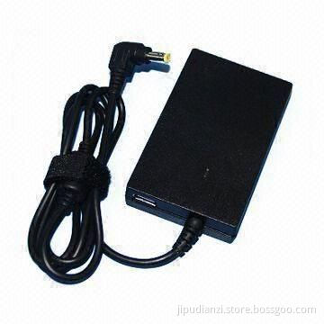 Ultra-slim 90W Automatic AC Adapter w/ USB Port, Used for Notebook/iPad/iPhone/Tablet or Smartphone